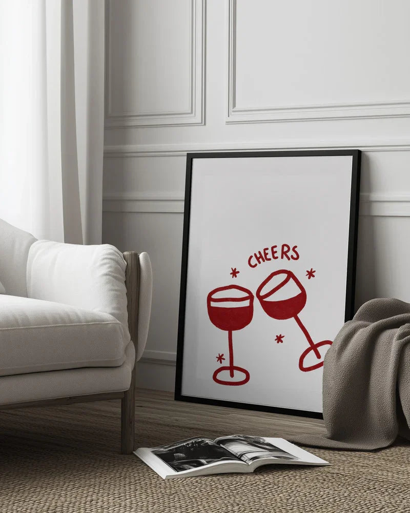 Toasting Delight - Athene Fritsch Framed Art | Home or Office Art