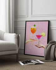 Sparkling Cheers - Athene Fritsch Framed Art | Home or Office Art