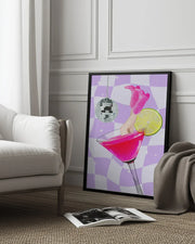 Disco Drink Delight - Athene Fritsch Framed Art | Home or Office Art