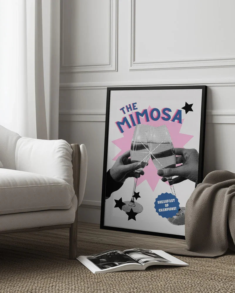 Cheers to Mimosas - Athene Fritsch Framed Art | Home or Office Art