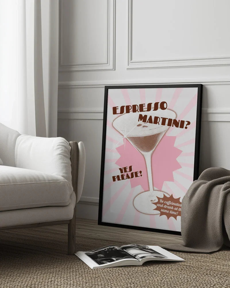 Fizz and Buzz Delight - Athene Fritsch Framed Art | Home or Office Art