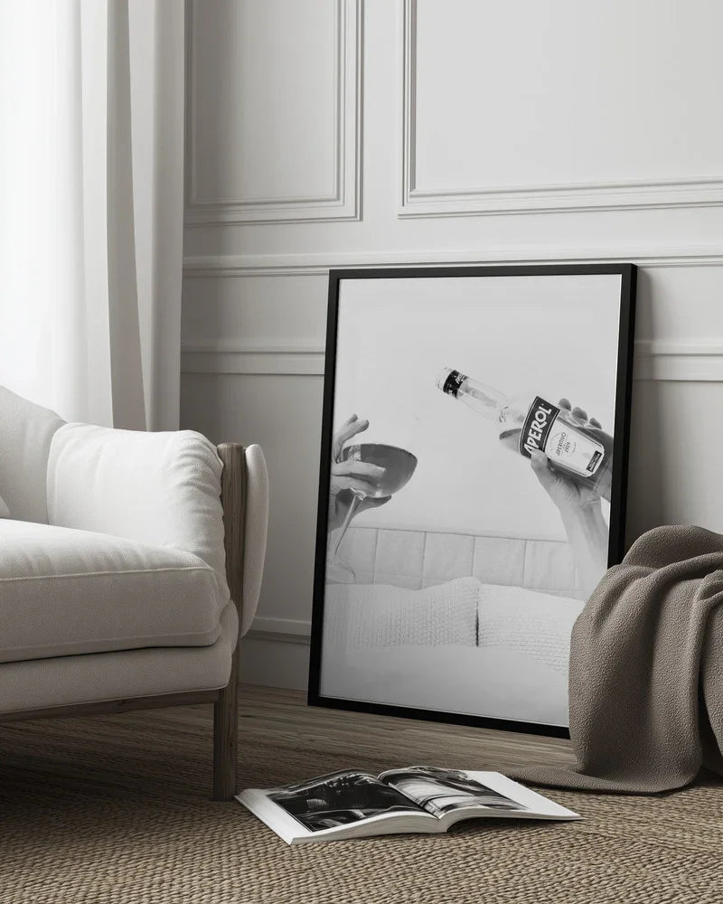 Aperol In Bed Close - Pictufy Studio III Framed Art | Home or Office Art