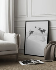 Aperol In Bed B&w - Pictufy Studio III Framed Art | Home or Office Art
