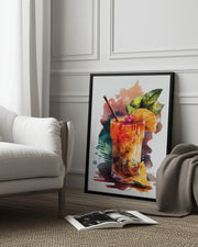 Drinks cocktail - Justyna Jaszke Framed Art | Home or Office Art