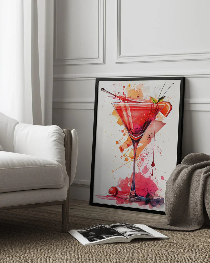 Drinks cocktail - Justyna Jaszke Framed Art | Home or Office Art