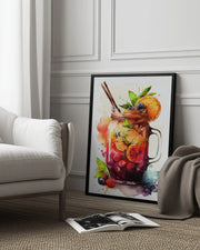 Drinks cocktail - Justyna Jaszke Framed Art | Home or Office Art