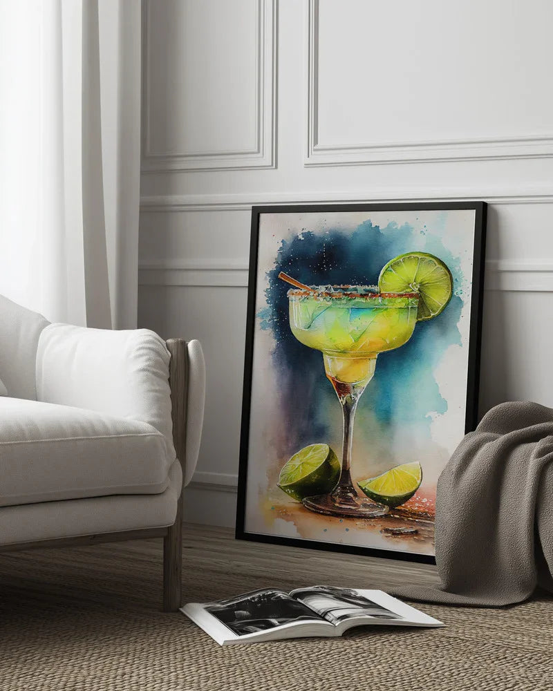 Drinks cocktail - Justyna Jaszke Framed Art | Home or Office Art