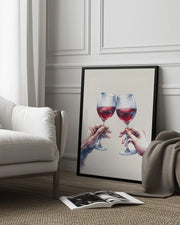 Cheers to us - Andreas Magnusson Framed Art | Home or Office Art