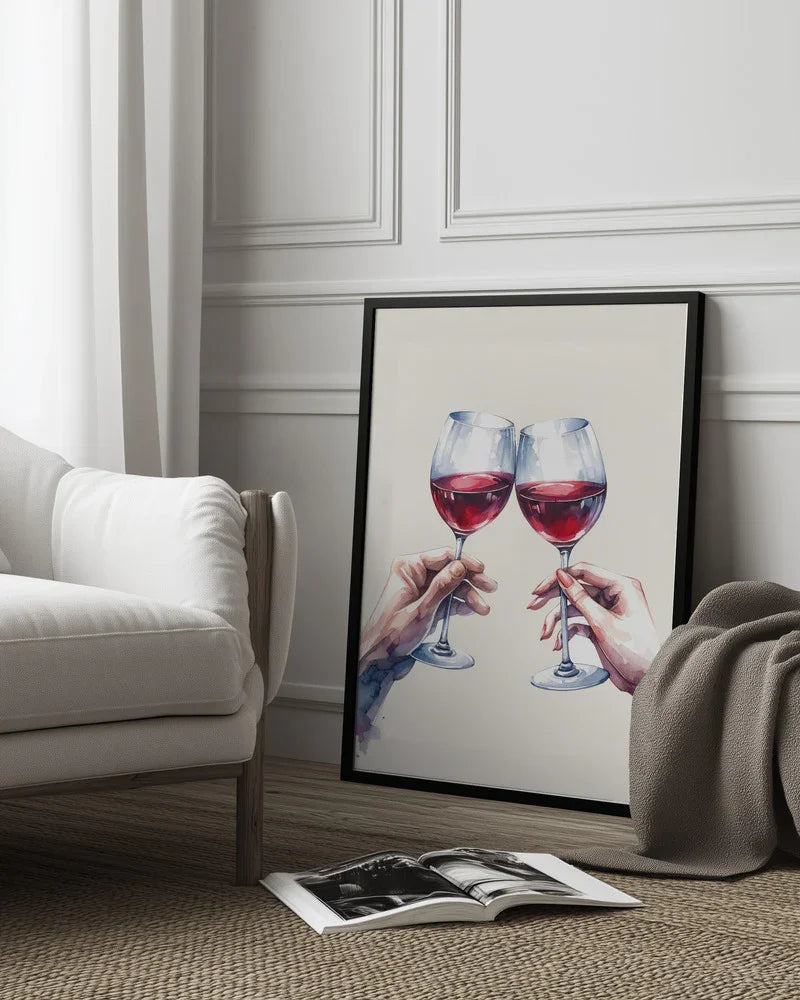 Cheers to us - Andreas Magnusson Framed Art | Home or Office Art