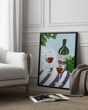 Red wine under the tree - EMELIEmaria Framed Art | Home or Office Art