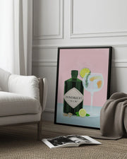 Gin Tonic - Petra Lizde Framed Art | Home or Office Art