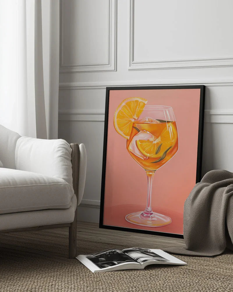 Aperol Spritz - Jolly and Dash - Jolly and Dash Framed Art | Home or Office Art