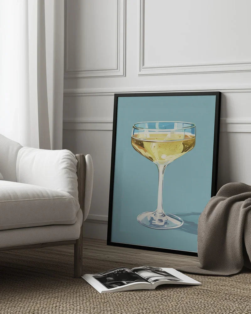 Champagne - Jolly and Dash - Jolly and Dash Framed Art | Home or Office Art
