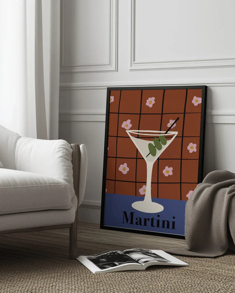 Martini - Miho Art Studio Framed Art | Home or Office Art