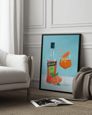 Aperol Spritz - Petra Lizde Framed Art | Home or Office Art