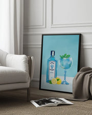 Gin Cocktail - Petra Lizde Framed Art | Home or Office Art