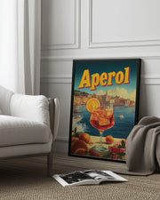 Aperol Vintage Commercial - Andreas Magnusson Framed Art | Home or Office Art