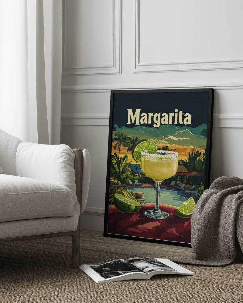 Margarita Vintage - Andreas Magnusson Framed Art | Home or Office Art