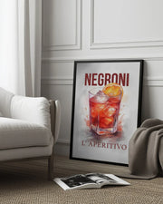 Negroni - Andreas Magnusson Framed Art | Home or Office Art