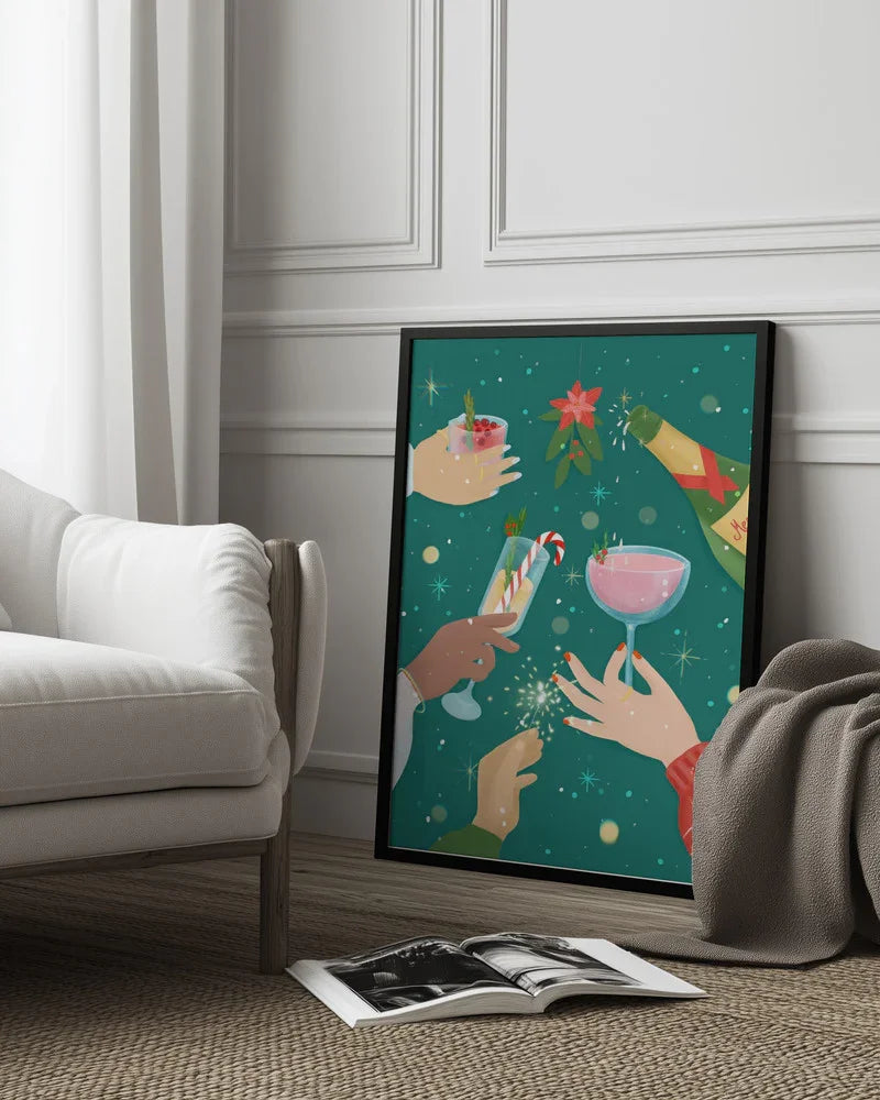 Cheers - Petra Lizde Framed Art | Home or Office Art