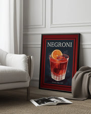 Negroni Florence - Andreas Magnusson Framed Art | Home or Office Art