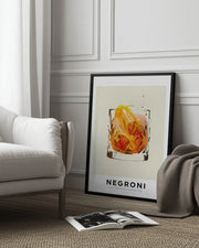 Negroni - Ekaterina Koroleva Framed Art | Home or Office Art