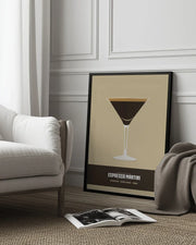 Espresso Martini - Andreas Magnusson Framed Art | Home or Office Art