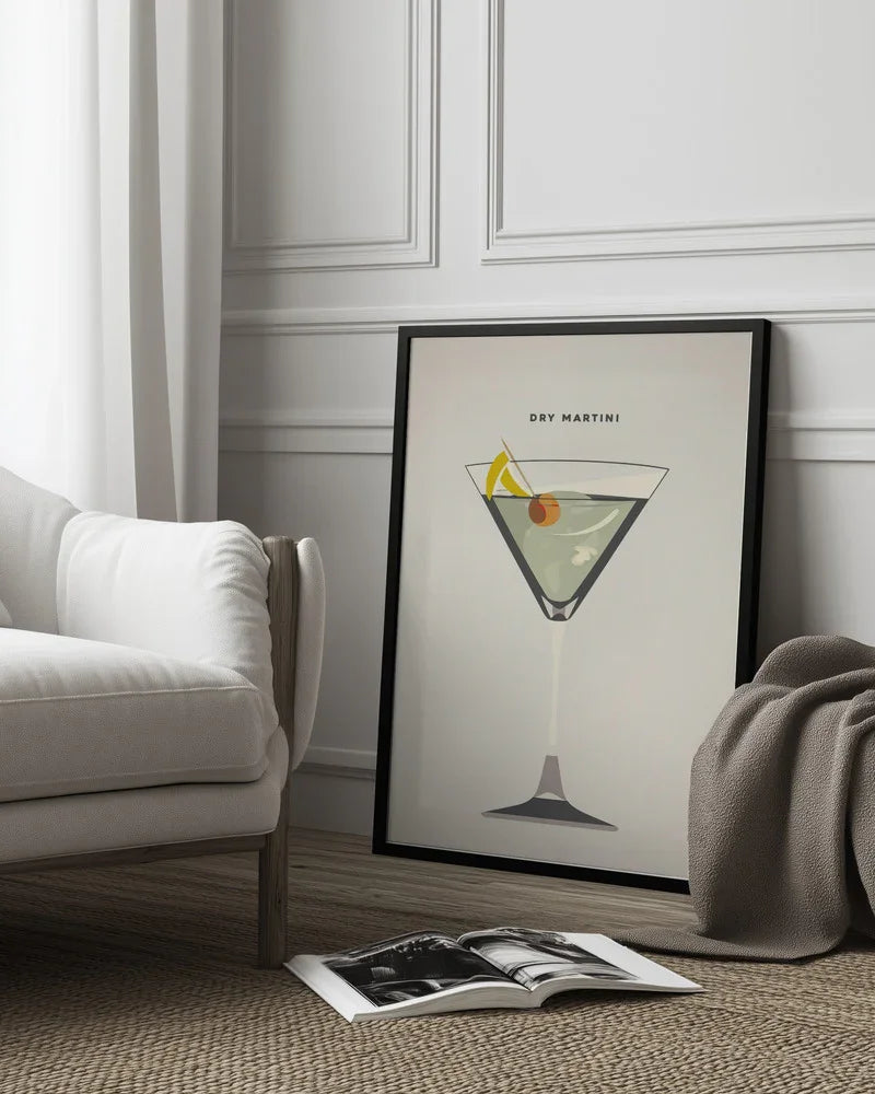 Dry Martini - Andreas Magnusson Framed Art | Home or Office Art
