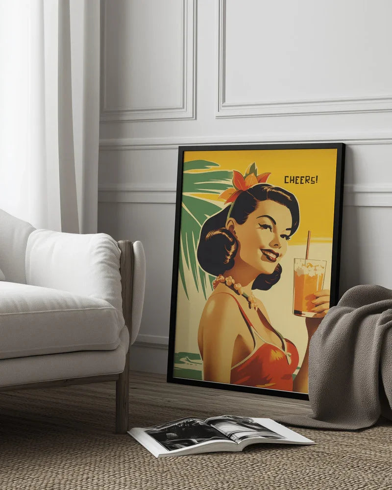 Cheers! - Andreas Magnusson Framed Art | Home or Office Art