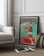 Aperol Spritz - WallChart Art Studio Framed Art | Home or Office Art