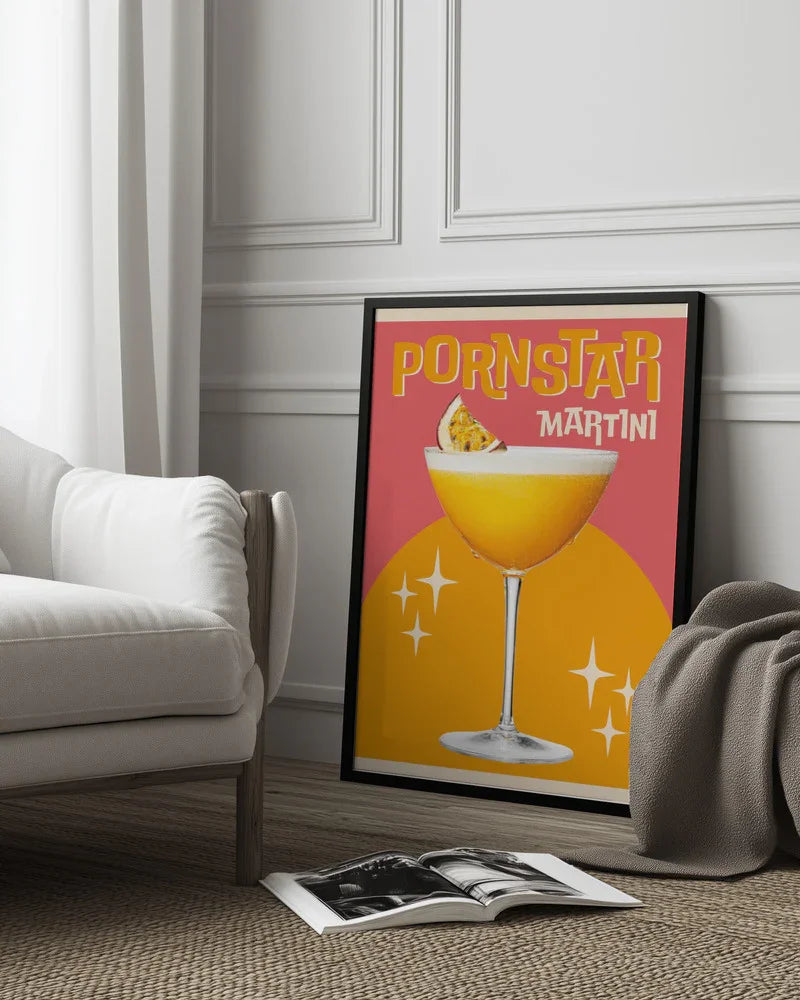 Pornstar Martini - WallChart Art Studio Framed Art | Home or Office Art