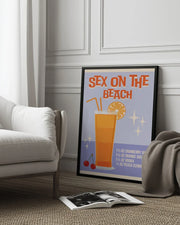 Sex on the Beach - WallChart Art Studio Framed Art | Home or Office Art