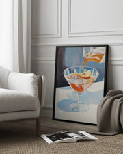 Pouring Lemon Tea into a Glass - Melloi Art Prints Framed Art | Home or Office Art