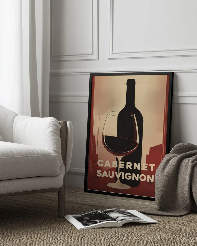 Red Red Wine No 3 - Andreas Magnusson Framed Art | Home or Office Art
