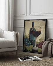 Red Red Wine No 4 - Andreas Magnusson Framed Art | Home or Office Art