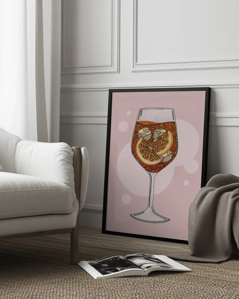 Zesty Glow - Valentina Harper Framed Art | Home or Office Art