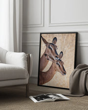Do not worry, I'm here Framed Art Mathilde Guillemot | Home or Office Art