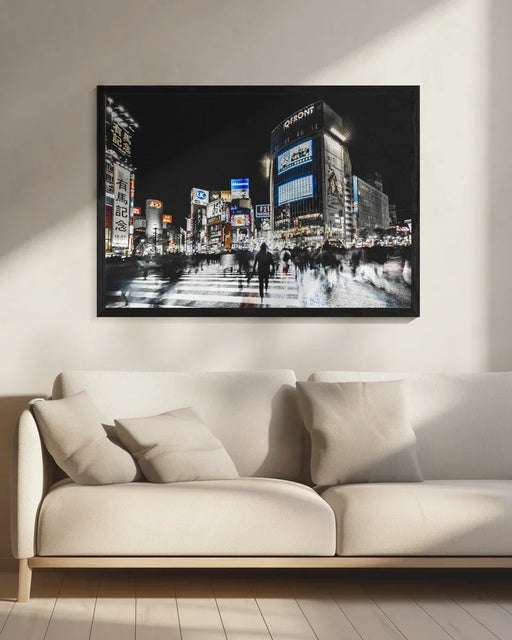 Shibuya Crossing - Carmine Chiriacò Framed Art | Home or Office Art