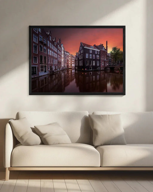 Amsterdam Dawn - Merakiphotographer Framed Art | Home or Office Art