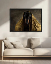 Golden Eyes Framed Art Heike Willers | Home or Office Art