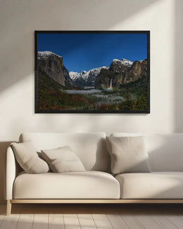 Bridalveil Fall Moonbow - Hua Zhu Framed Art | Home or Office Art