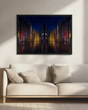 our house in the middle of the street - Stefan Kierek Framed Art | Home or Office Art