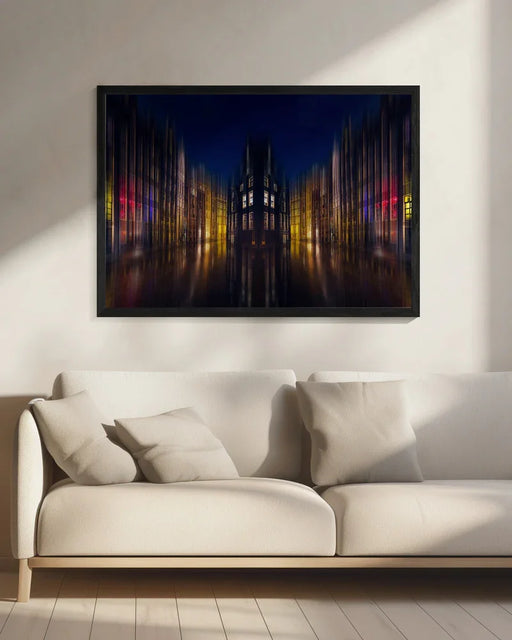 our house in the middle of the street - Stefan Kierek Framed Art | Home or Office Art