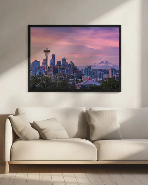 Good Morning, Seattle! - Michael Zheng Framed Art | Home or Office Art