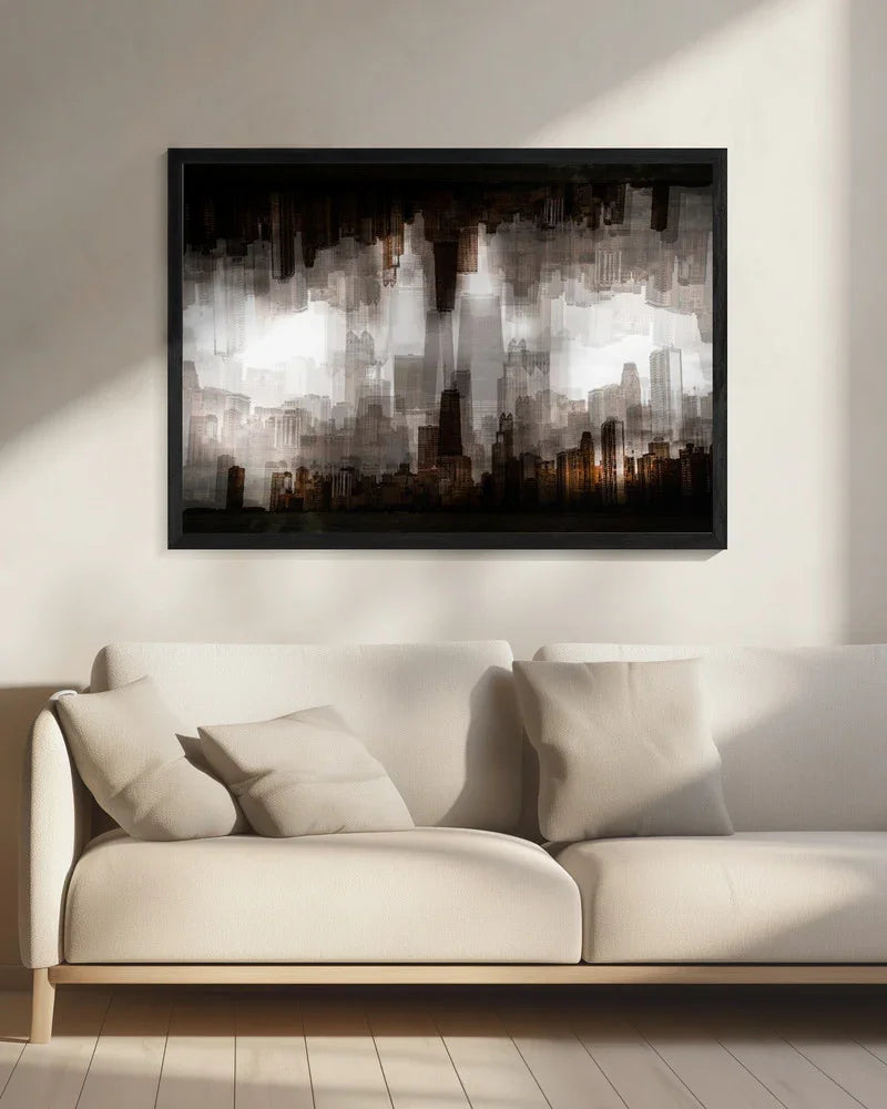 Chicago skyline - Carmine Chiriacò Framed Art | Home or Office Art