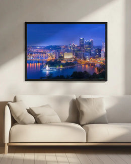 The Steel City Framed Art Michael Zheng | Home or Office Art