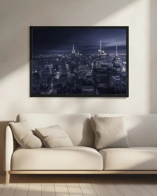 Blue city Framed Art Jorge Ruiz Dueso | Home or Office Art