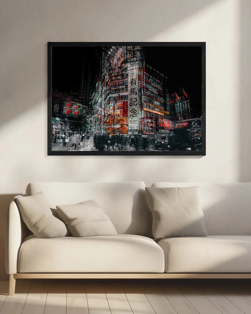 colors of Tokyo Framed Art Carmine Chiriacò | Home or Office Art