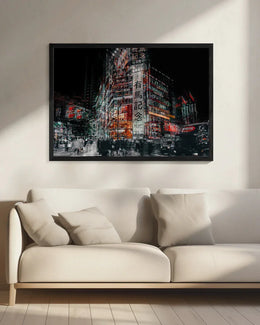 colors of Tokyo Framed Art Carmine Chiriacò | Home or Office Art