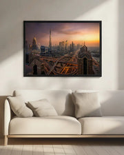 City of Giants Framed Art Álvaro Pérez &amp Jose M. Pérez. Brothers | Home or Office Art